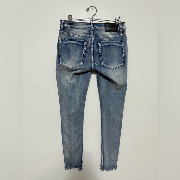 One Teaspoon Freebirds II Low Waist Skinny Denim Cobaine 28 - Picture 6 of 10